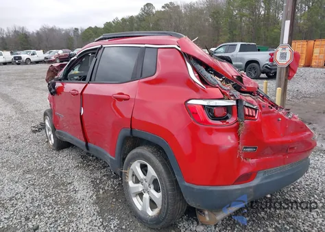 2018 Jeep Compass Latitude Fwd from USA, damaged, VIN 3C4NJCBB4JT139863